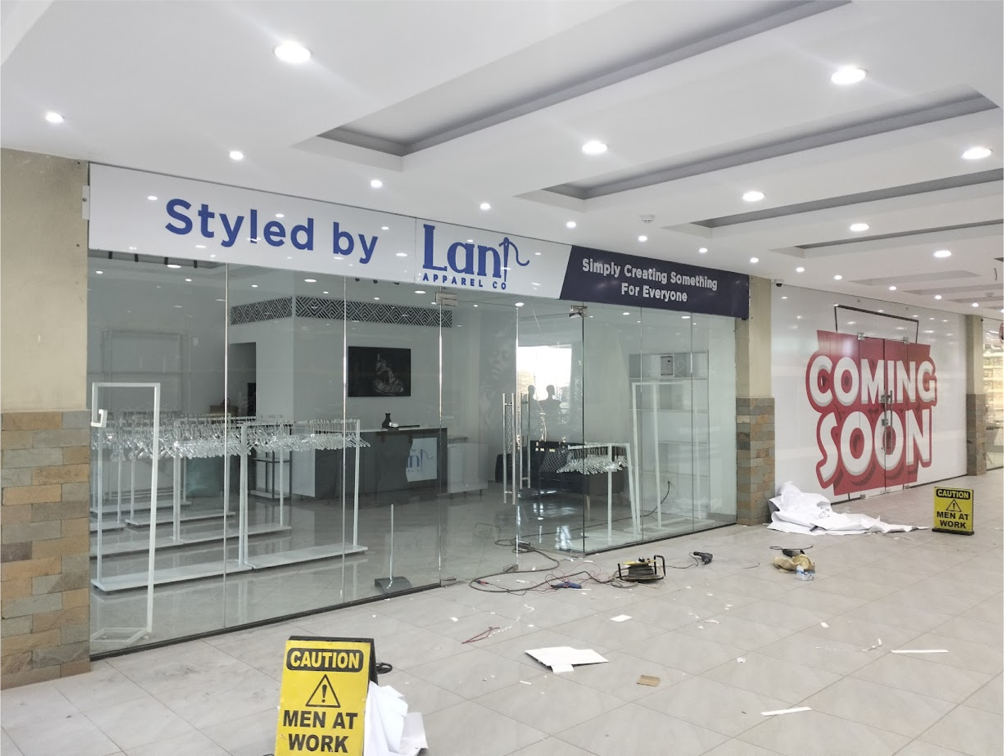 Flat cut 2D signage installation in Nairobi Kenya by Assure Solutions Ltd