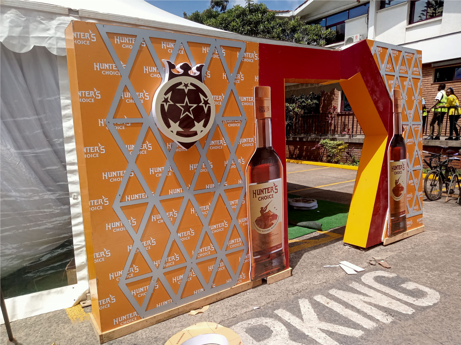 Backdrop banner fabrication and hire in Nairobi Kenya