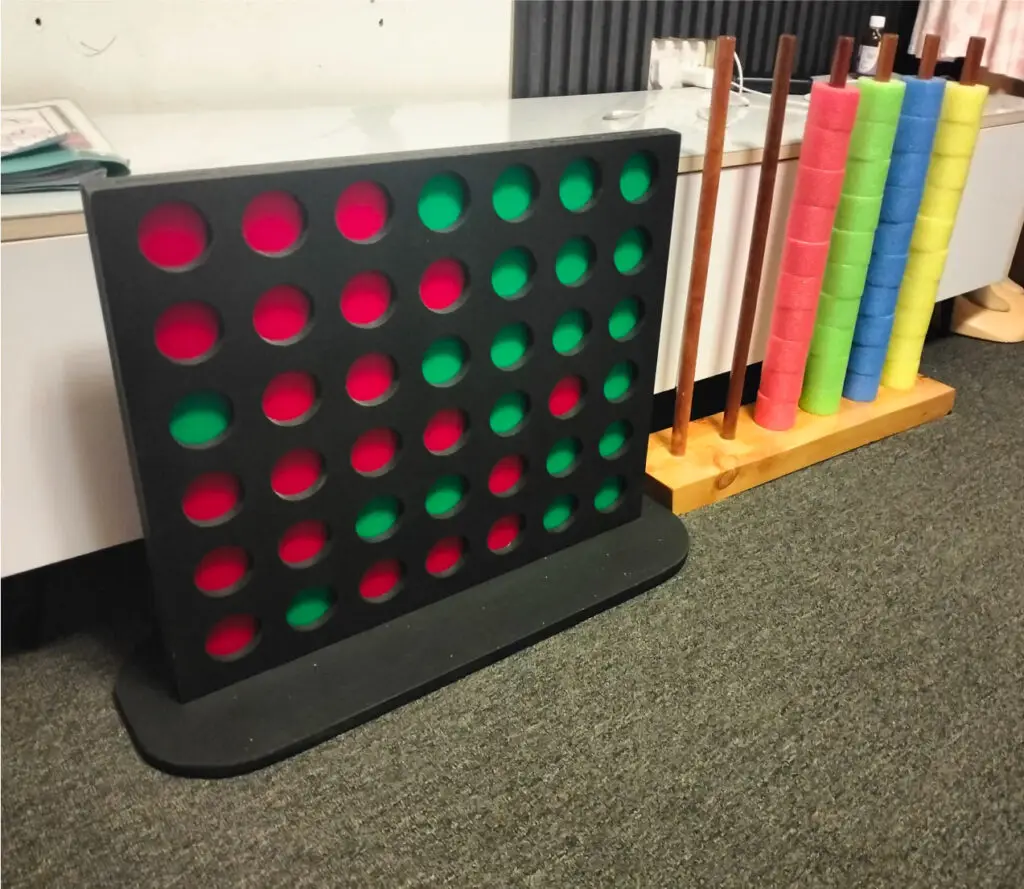 Connect four and color sorting interactive game kenya