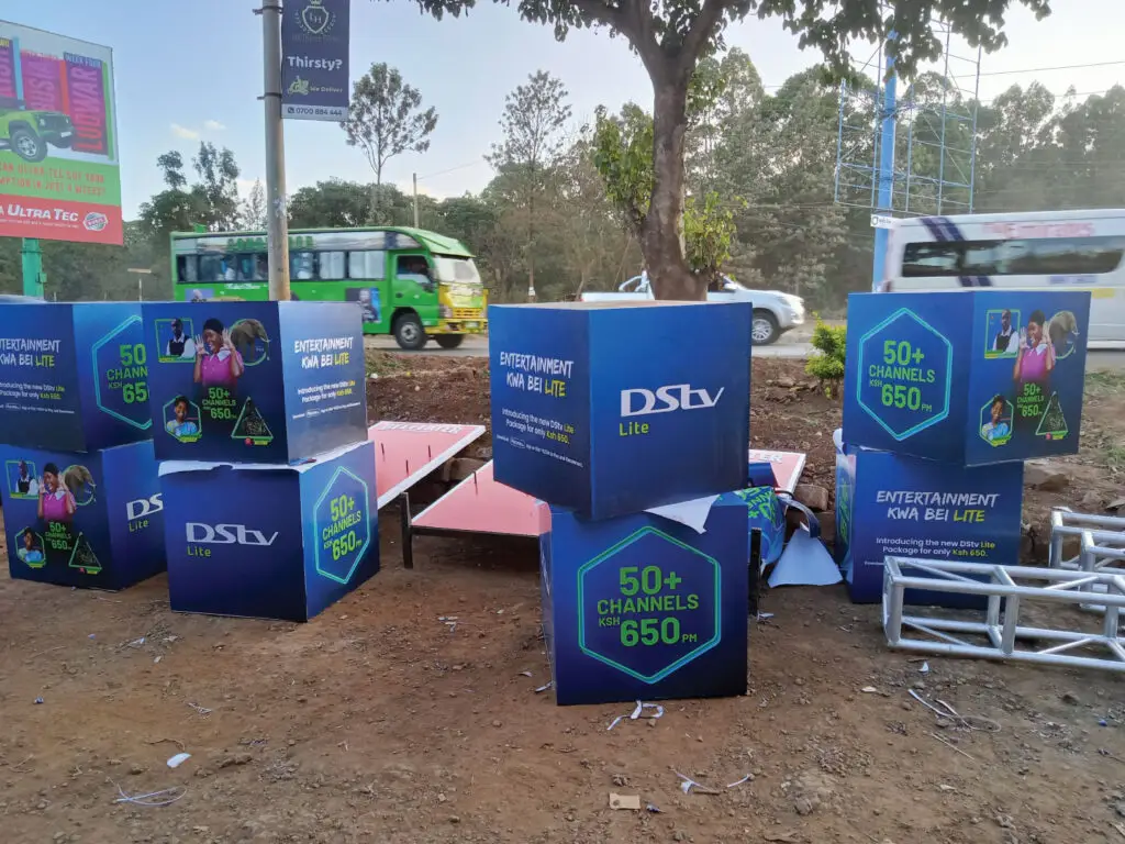 DSTV kenya Promotional branding nairobi
