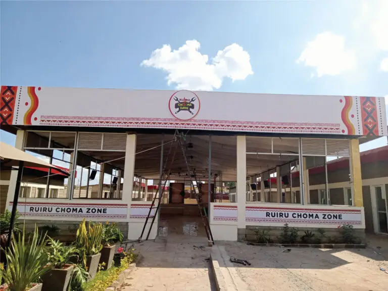 Shop and bar front branding kenya