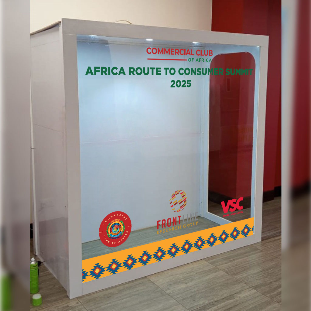 Corporate brand activation photobooth in Nairobi Kenya