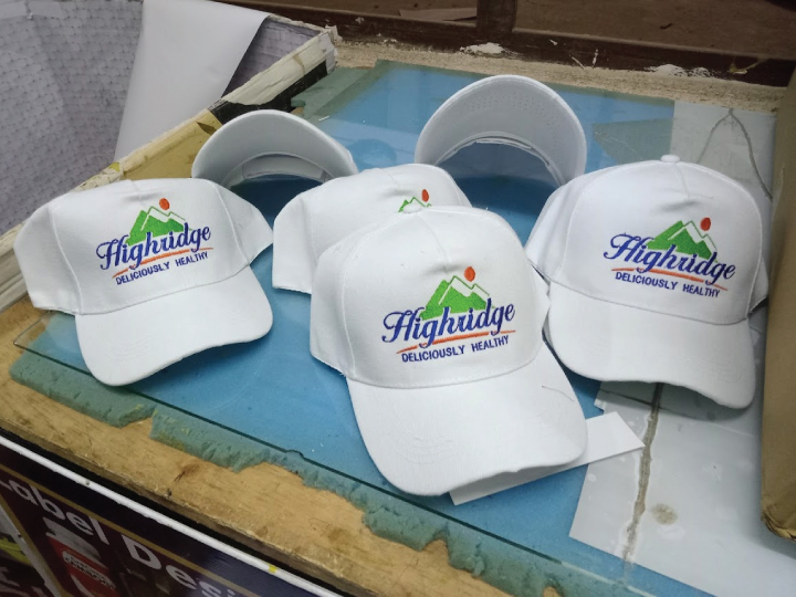 apparel branding kenya embroidery printing on caps