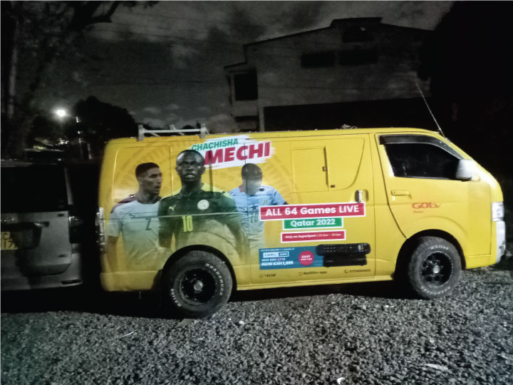 Car branding ideas in Kenya