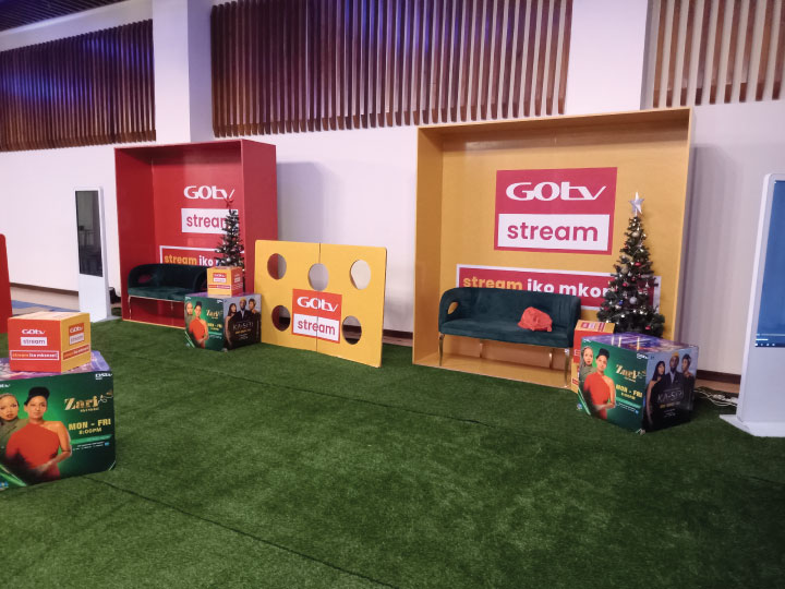 Expo booth set up Movenpik Hotel Nairobi Kenya