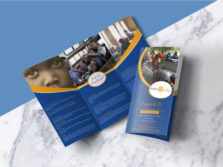 Trifold Brochures Design and supply services