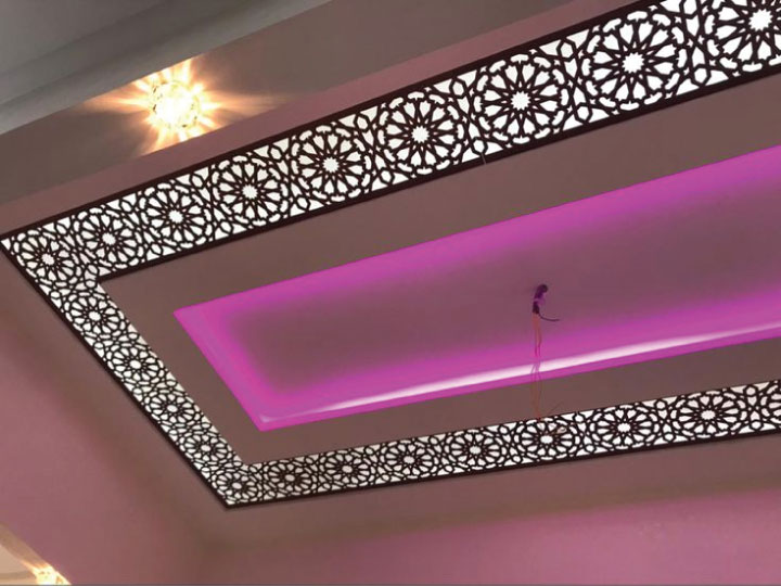 cnc pattern ceiling design I cnc cutting services kenya