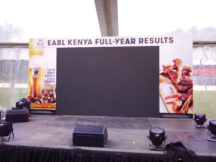 Event stage fabrication and hire setup in Nairobi Kenya