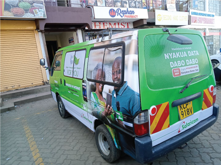 full body van branding kenya