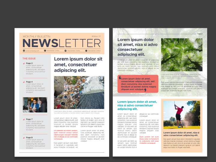 Newsletter Graphic design Kenya