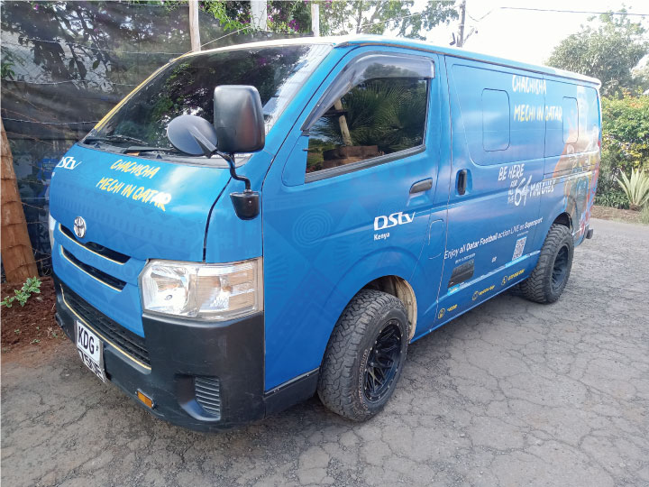 van branding near me kenya