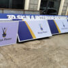 High quality fabric lightbox banner for exhibitions in Kenya