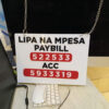 Lipa na mpesa Sign Kenya