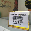 Acrylic lipa na Mpesa Sign kenya