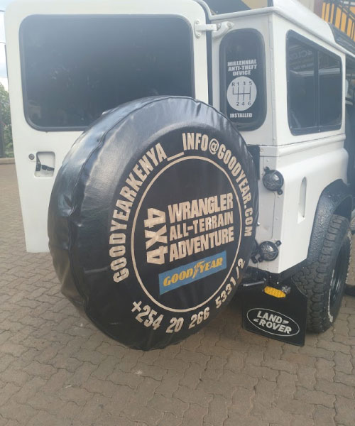 custom branded Wheel covers kenya
