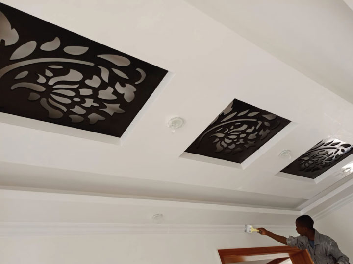 CNC Pattern for ceiling Nairobi Kenya