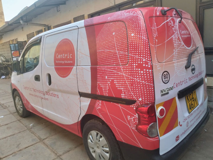 Nissan Nv200 Van Branding in Nairobi Kenya