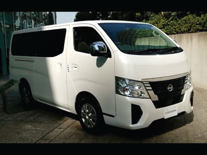 Kicheche Caterers van before branding Plain and lacking impact in Nairobi Kenya