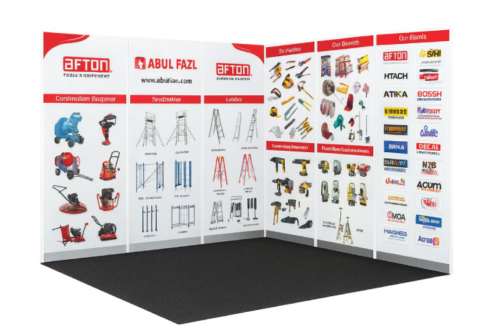 Exhibition stands Kenya – Nairobi event stand setup for brand showcase.