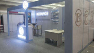 Mediluxe trade show stand Nairobi Sarit Expo Center