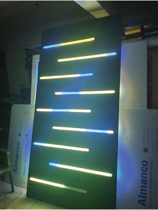 LED tunnel photobooth design and setup in Nairobi Kenya