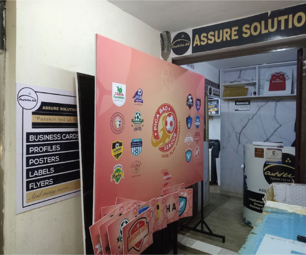 Lightbox signage installation in Kenya