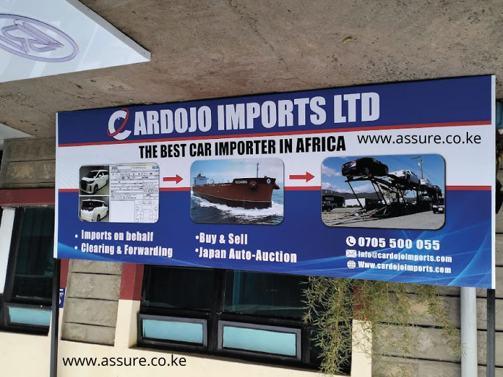 Event backdrop banner printing and setup for corporate events in Nairobi, Kenya
