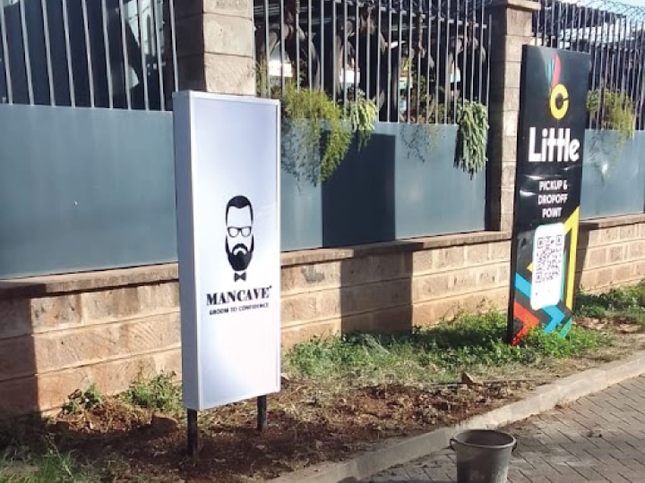 Directional sign board installation in Nairobi Kenya with secure mounting and professional alignment