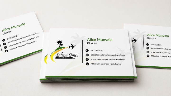 Business cards printing in Nairobi Kenya using high-speed digital printing machine