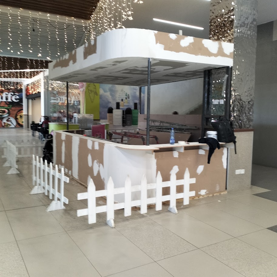 custom kiosk counter fabrication imaara mall nairobi kenya