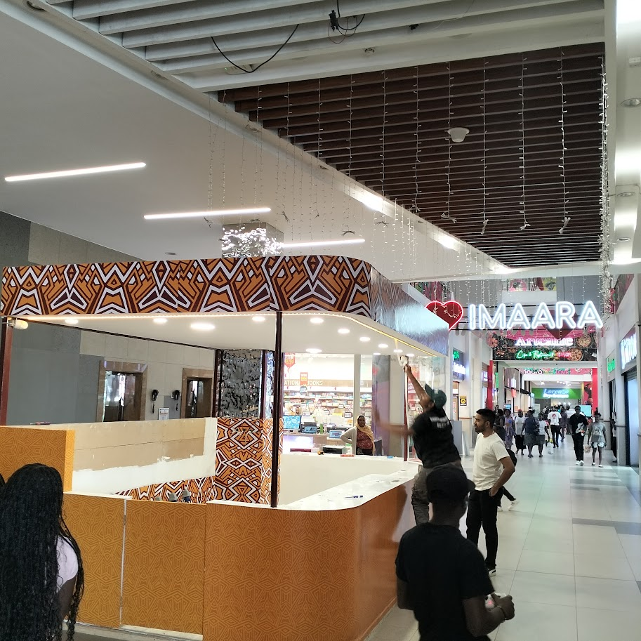 custom mall kiosk installation suppliers imaara nairobi kenya