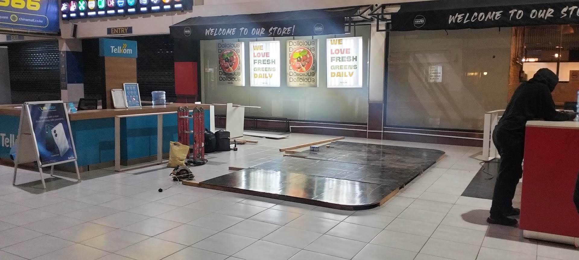 kiosk floor fabrication nairobi kenya