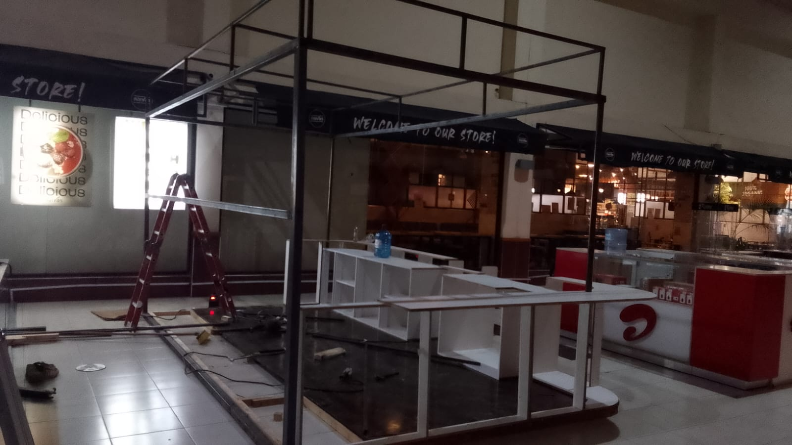 mall kiosk framework fabrication in nairobi kenya